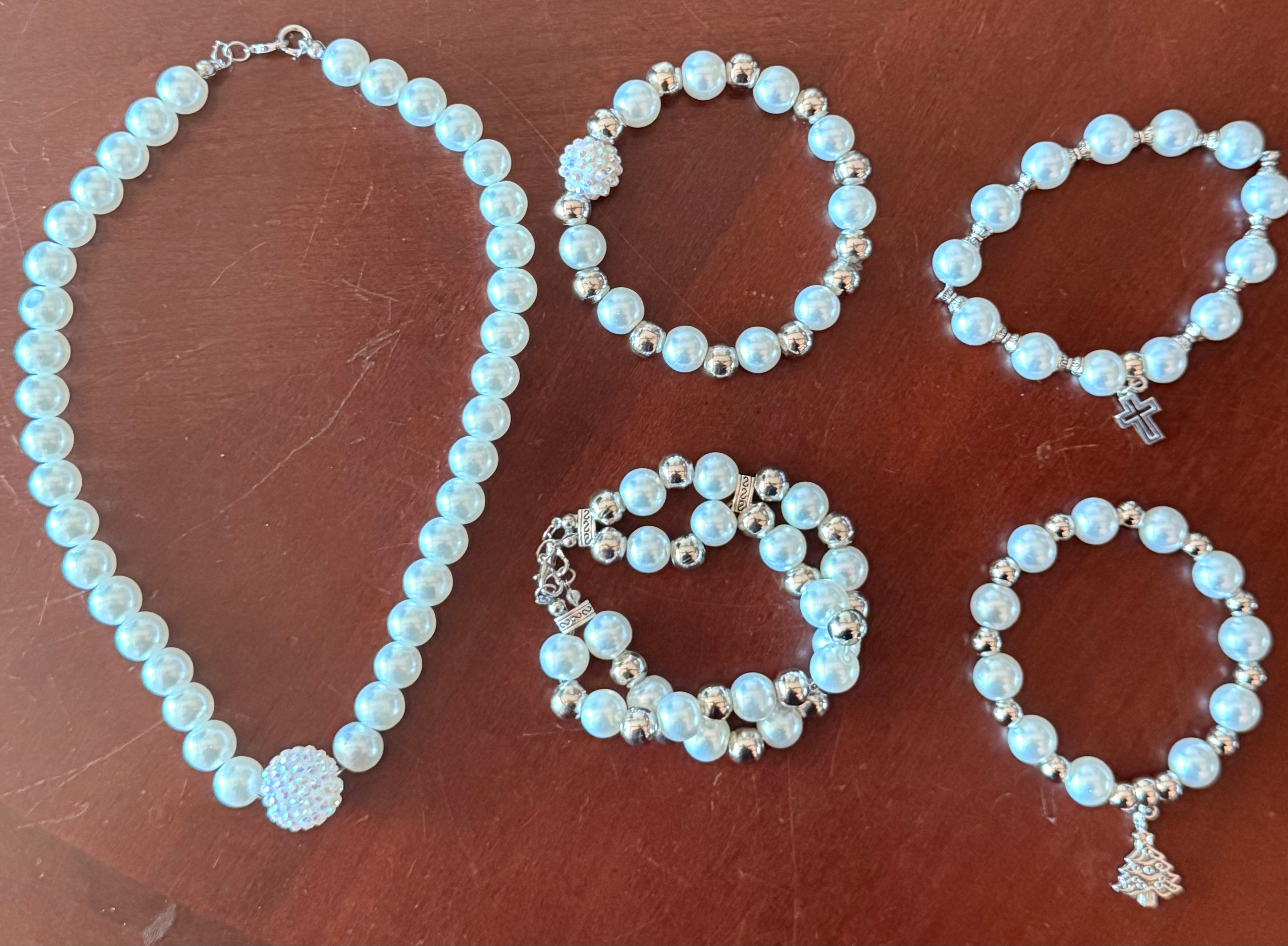 Necklace and bracelet